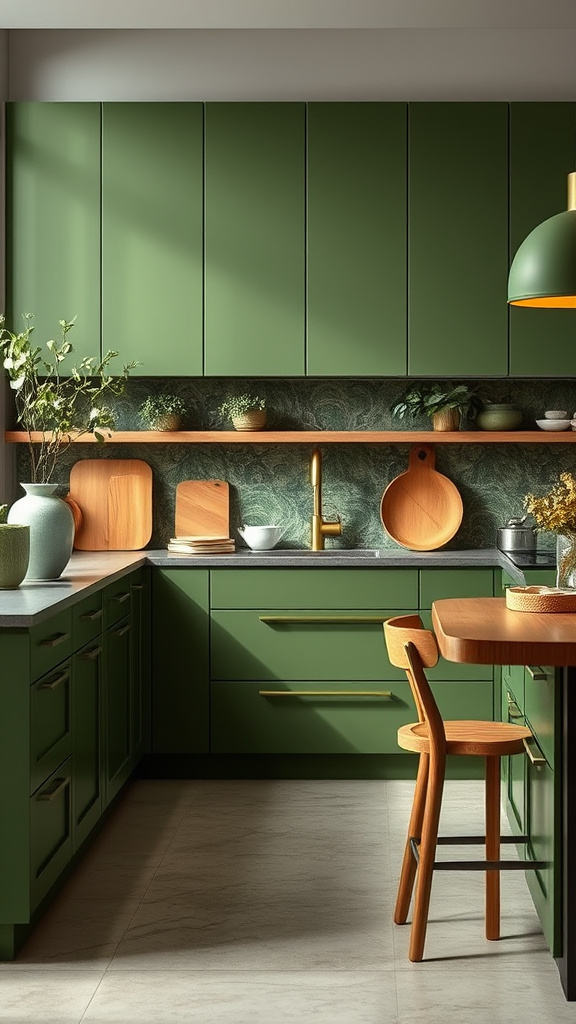 18. Mossy Motifs for Modern Kitchens