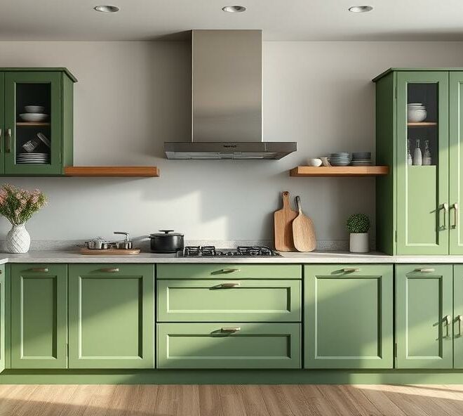 20 Stylish Green Cabinets to Modernize Your Kitchen