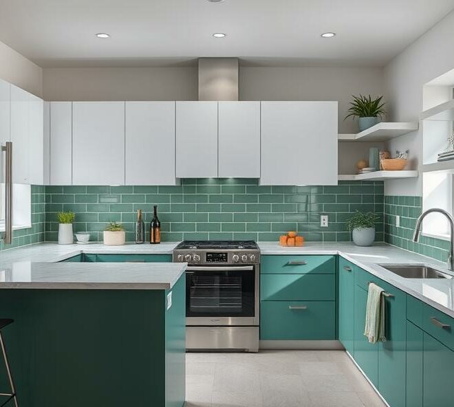 21 Gorgeous Green and White Kitchen Ideas for a Fresh Look