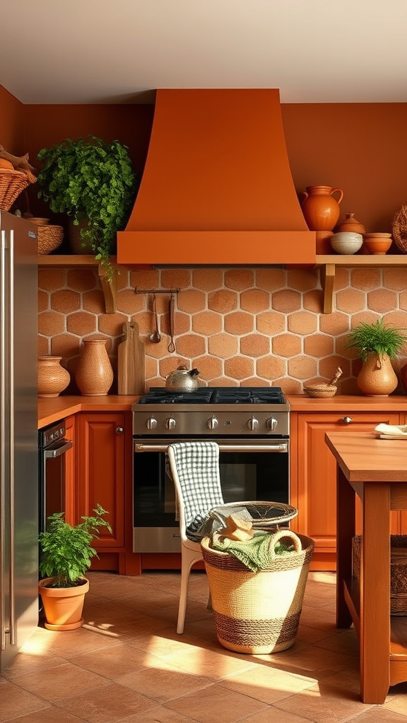 8. Rustic Terracotta Charm