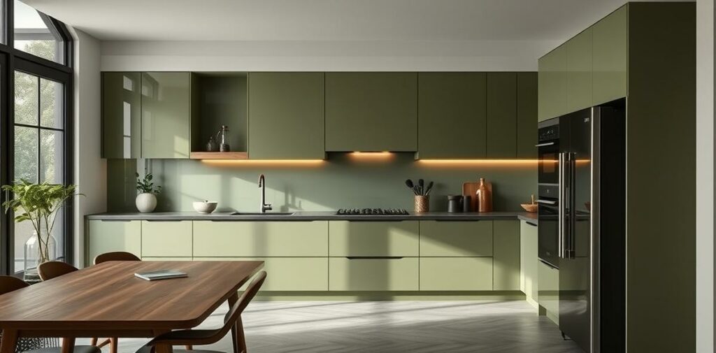 23 Olive Green Kitchen Inspirations for a Fresh Update