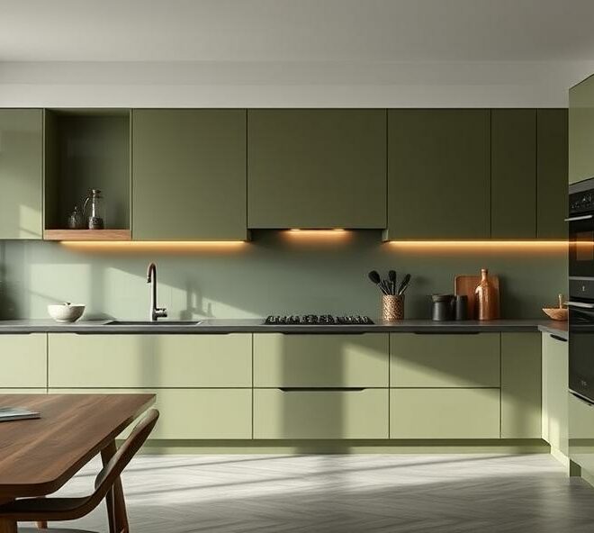 23 Olive Green Kitchen Inspirations for a Fresh Update