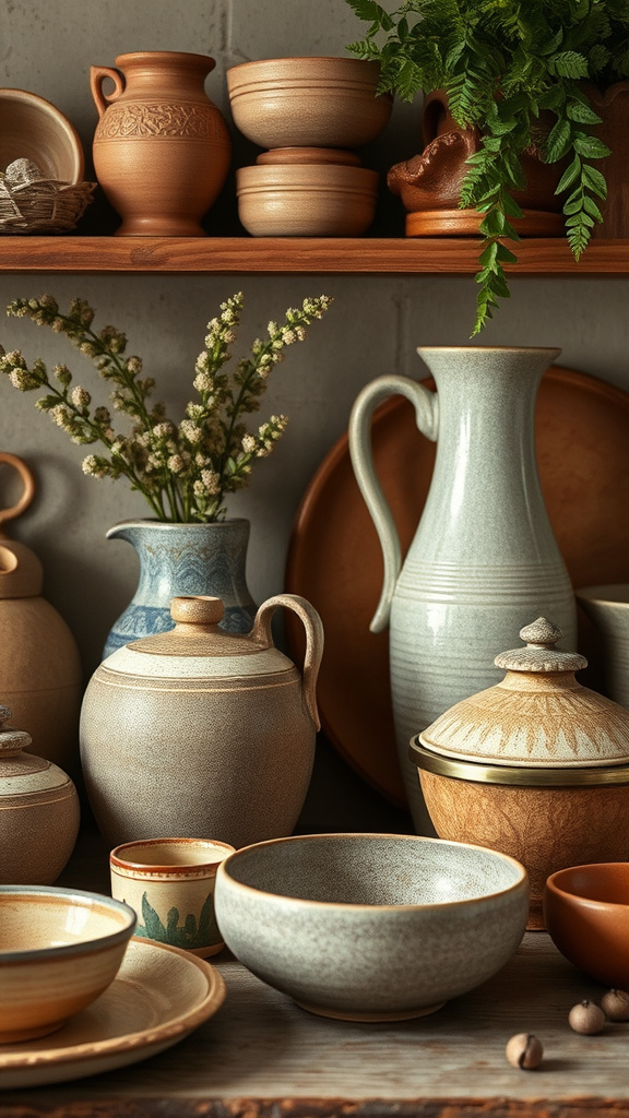 12. Vintage Pottery and Ceramics