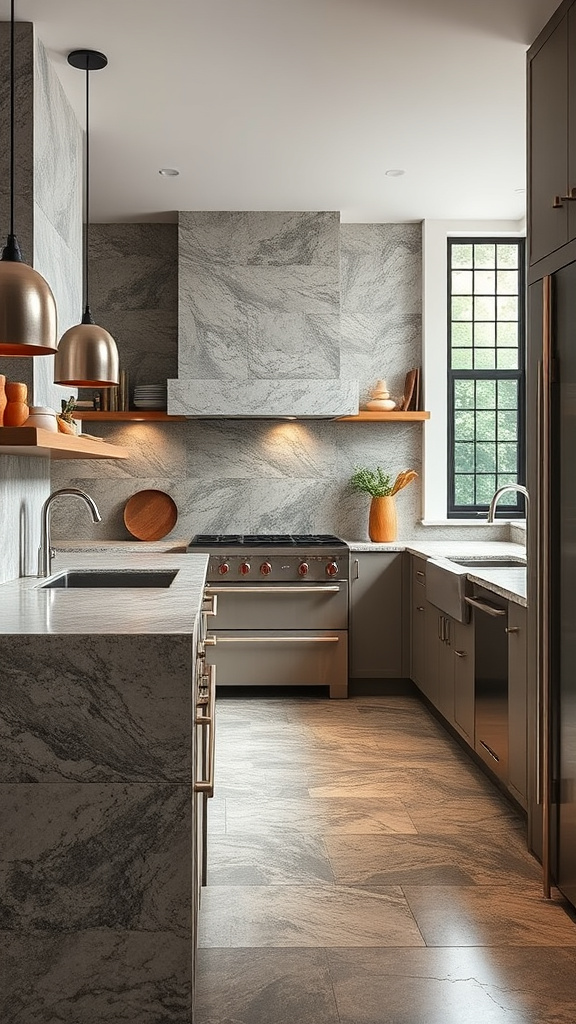 2. Stone Surfaces for Timeless Charm