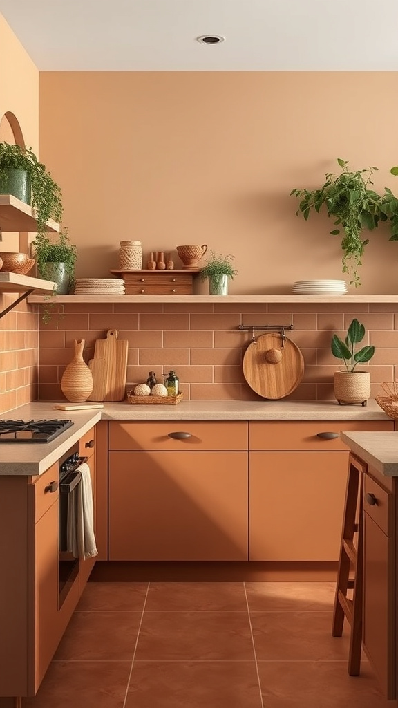 21. Matte Terracotta Tiles