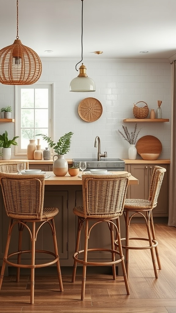 9. Wicker and Rattan Accents