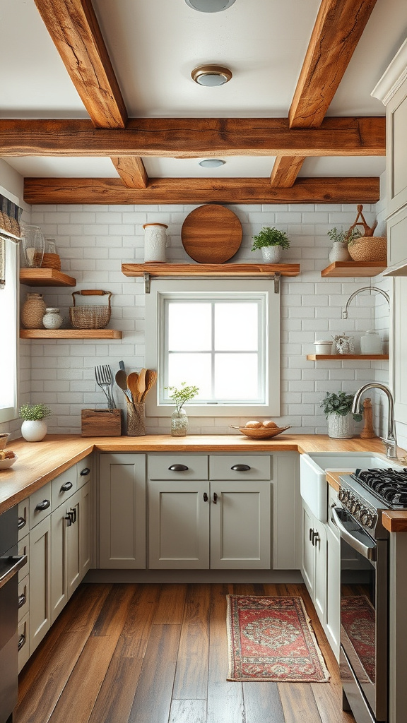 23. Reclaimed Charm Kitchen