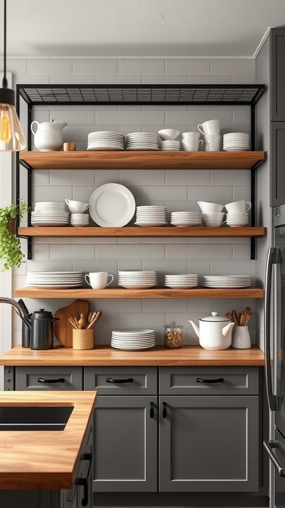 5. Open Shelving Charm