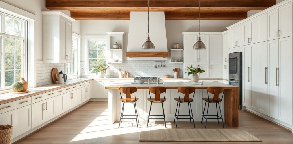 24 Modern Farmhouse Kitchens for a Cozy and Chic Space