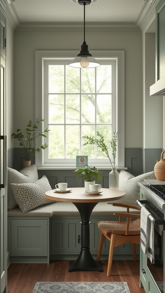 8. Cozy Sage Green Enclaves