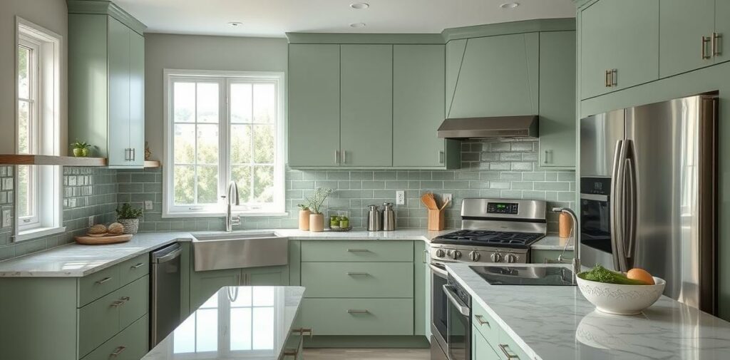 25 Gorgeous Sage Green Kitchen Designs for a Refreshing Look